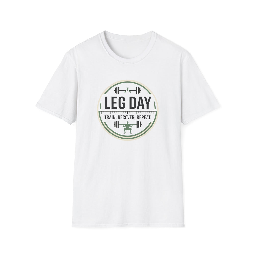 Leg day - Train. Recover. Repeat T-Shirt