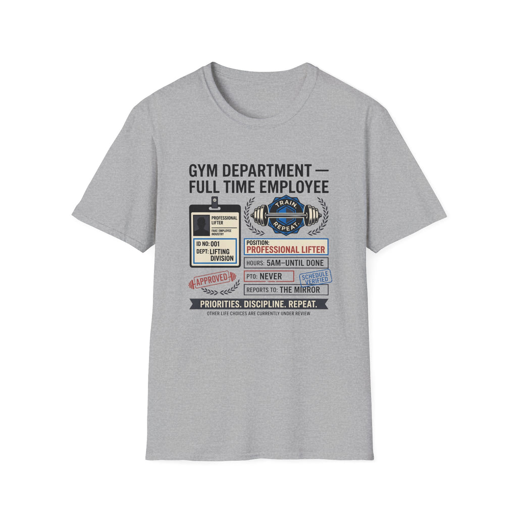 Gym department - Full time employee T-Shirt