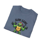 Slow Gains, Big Results – Turtle Power Edition T-Shirt