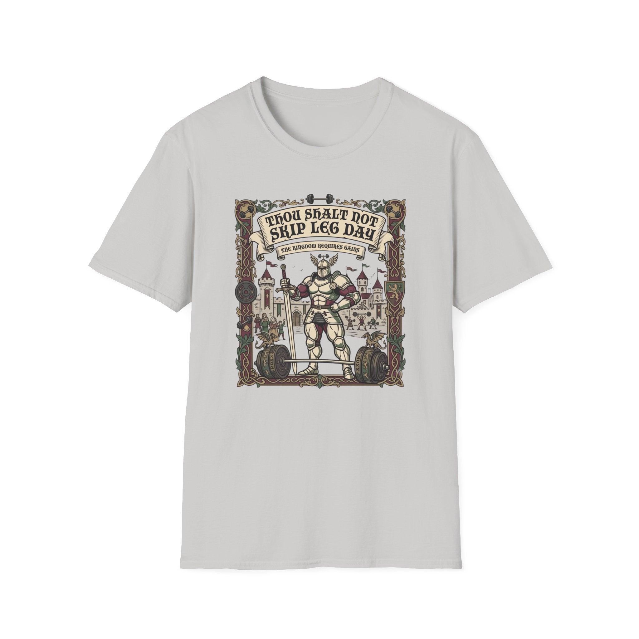 Thou Shalt not skip leg day T-Shirt