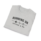 Running on Caffeine & PRs – Minimal Strength Mode T-Shirt