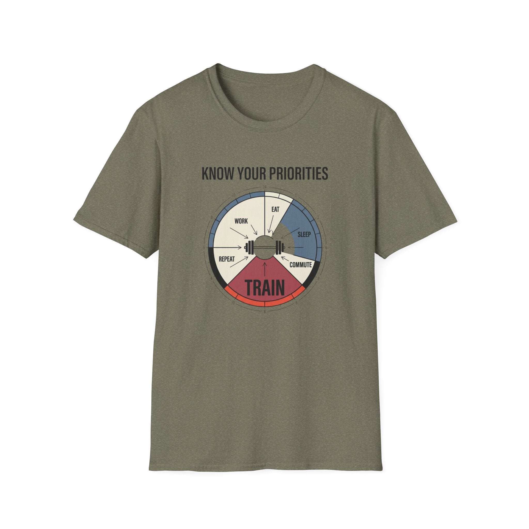Know your priorities - Every hour supports the prioroty copy T-Shirt