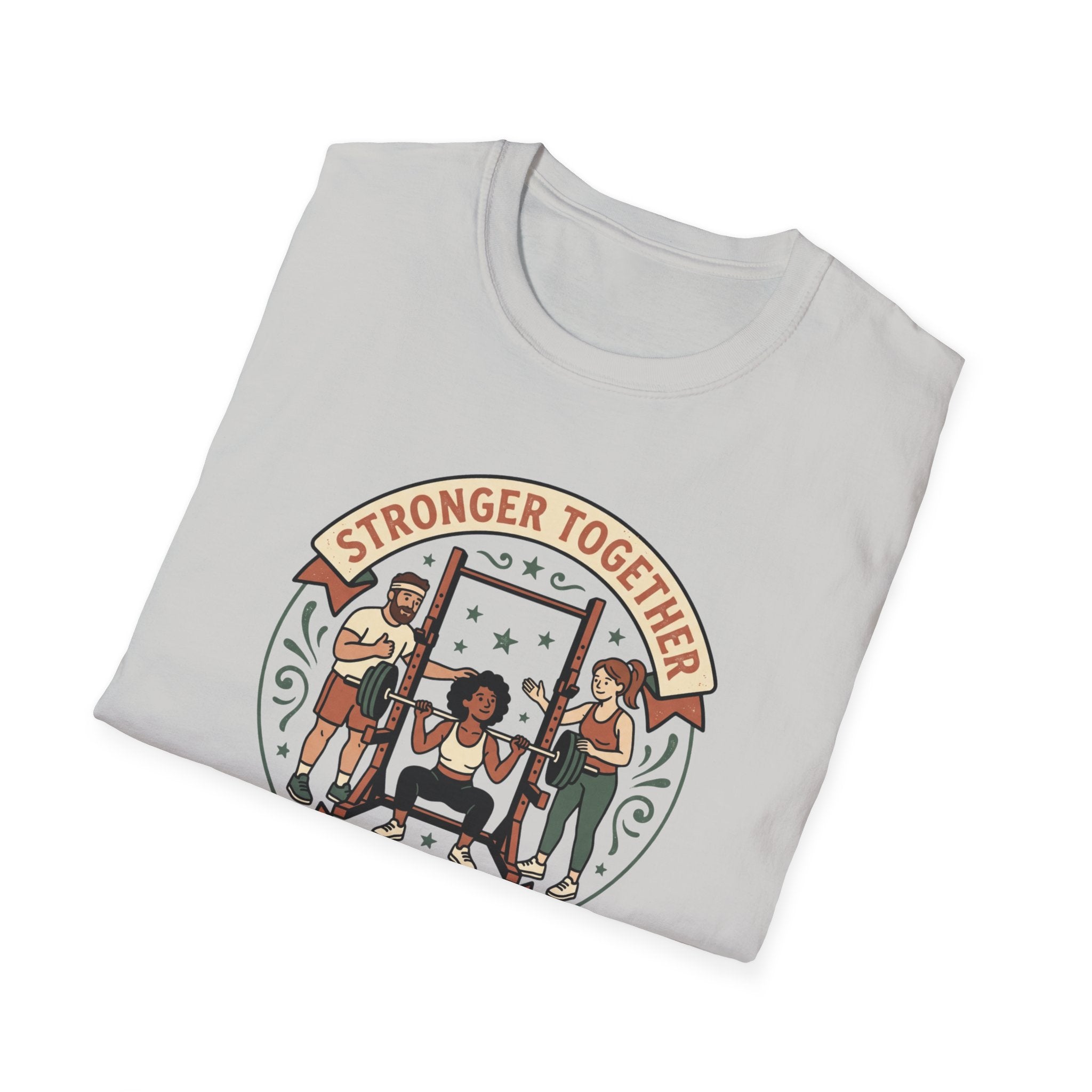 Stronger together, leg day crew T-Shirt