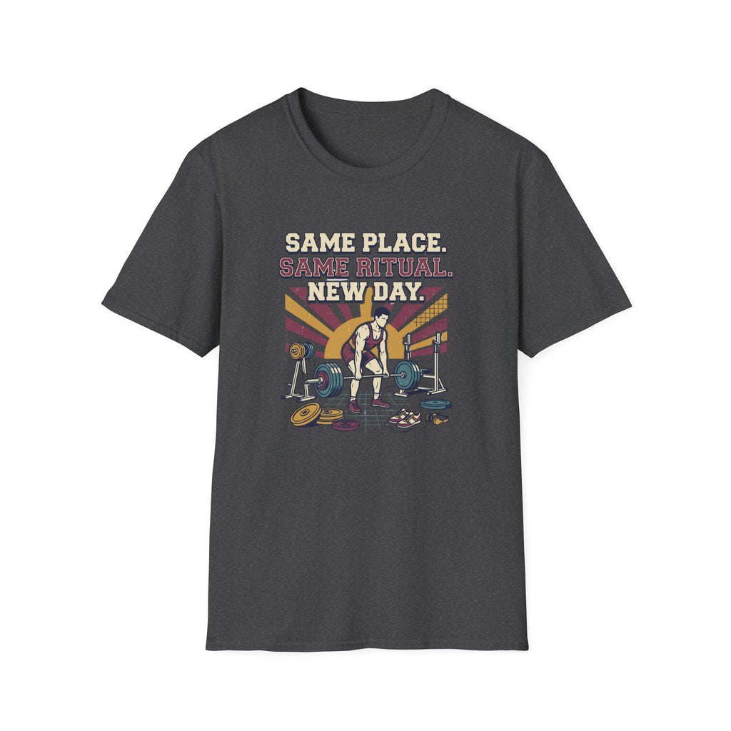 Same place. Same Ritual. New day T-Shirt