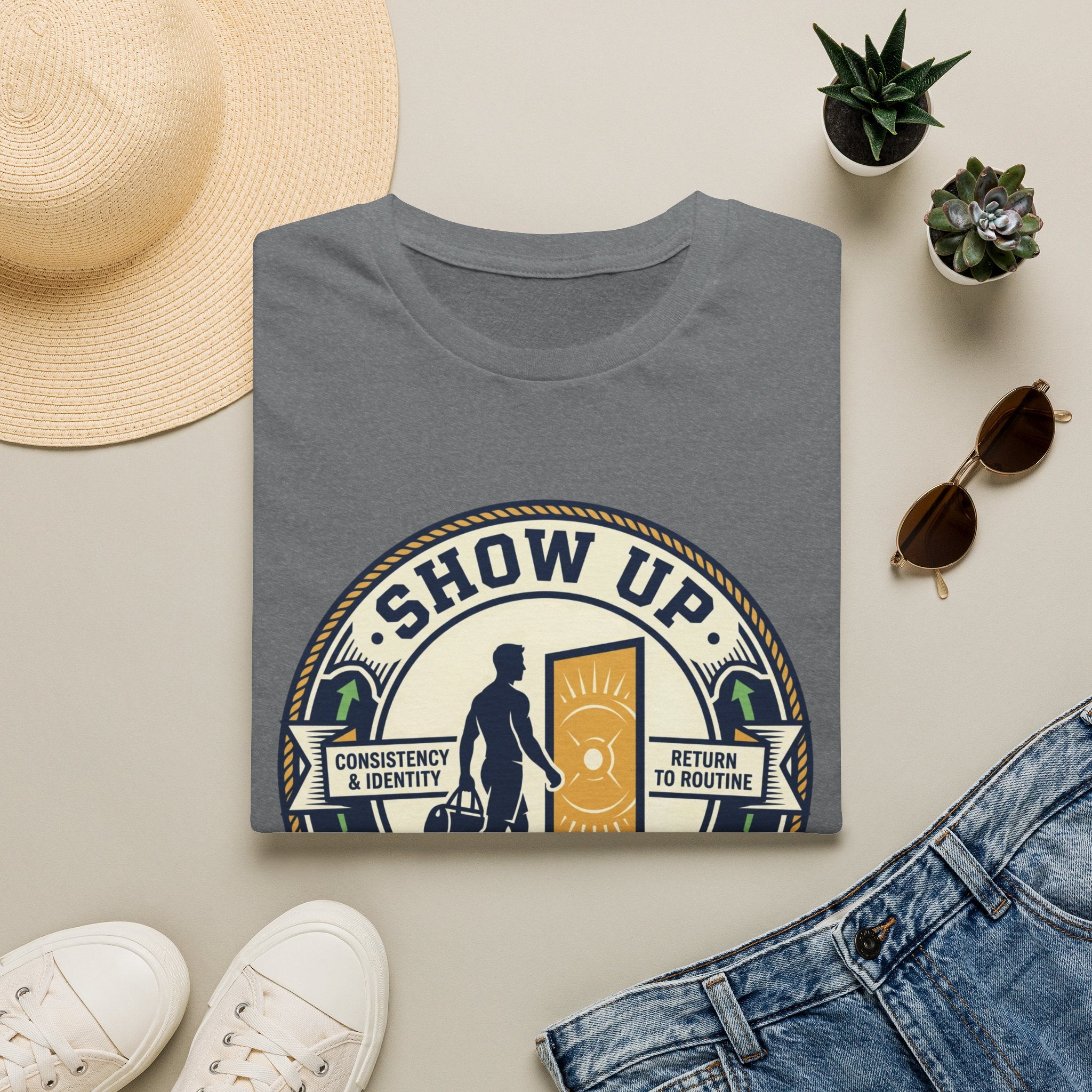 Show up - Feel like yourself T-Shirt