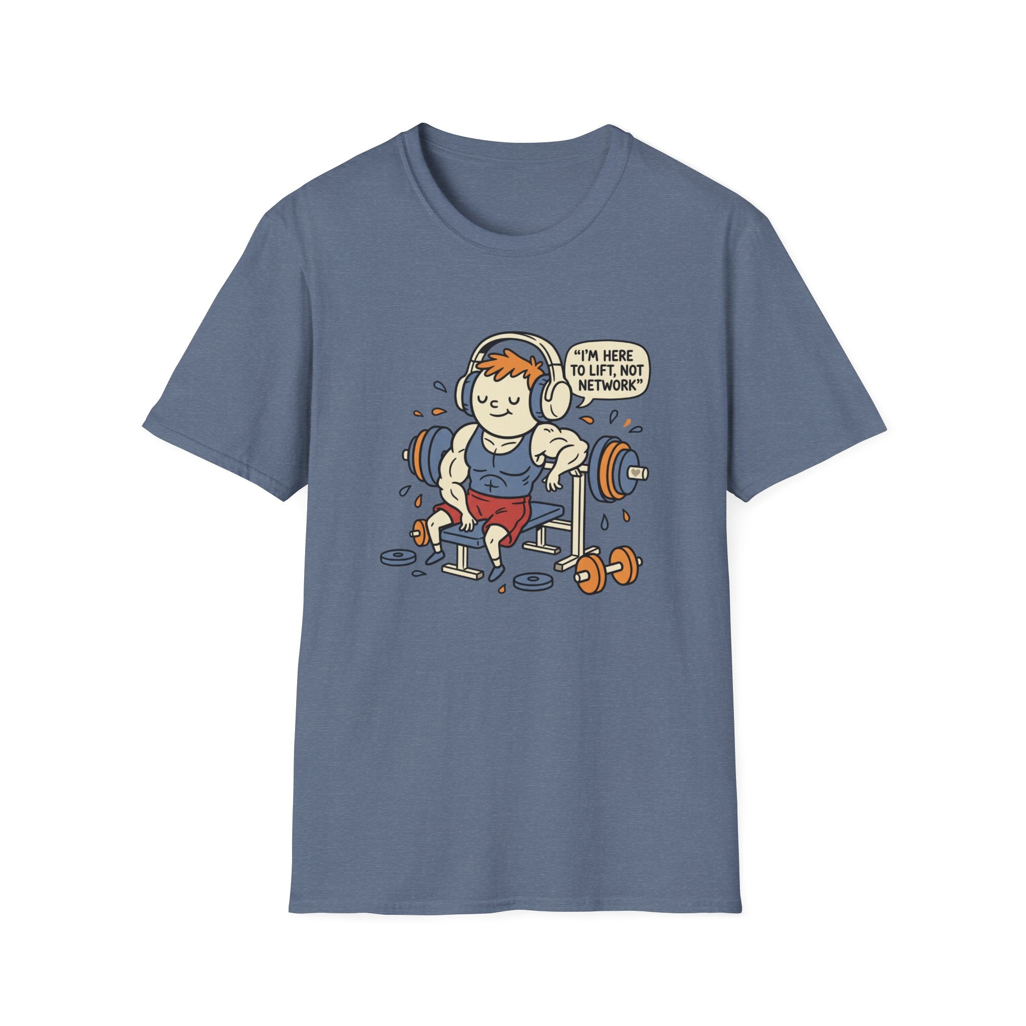 Here to Lift, Not network T-Shirt