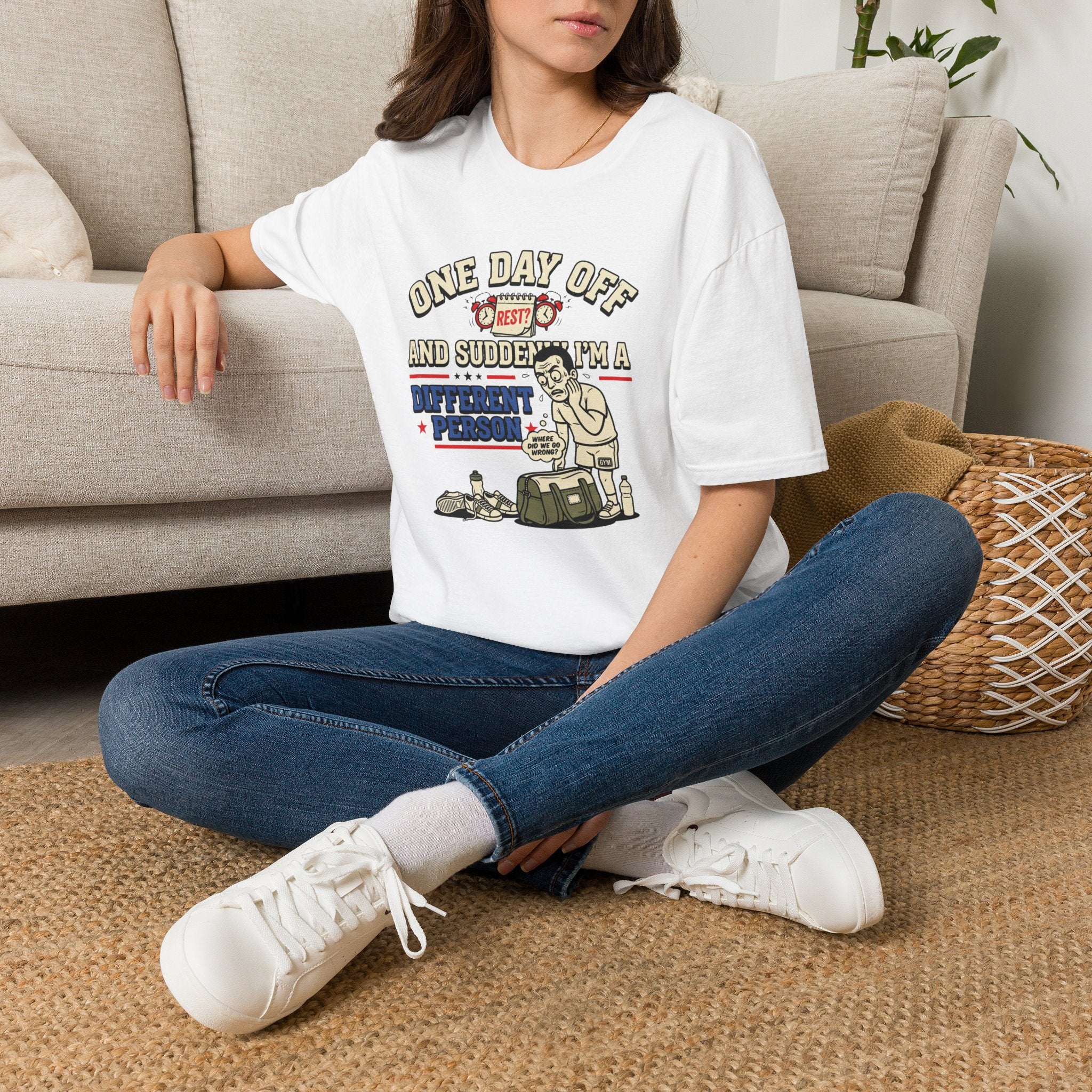 One day off. Different person T-Shirt