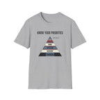 Know your priorities - Rest can be scheduled copy T-Shirt