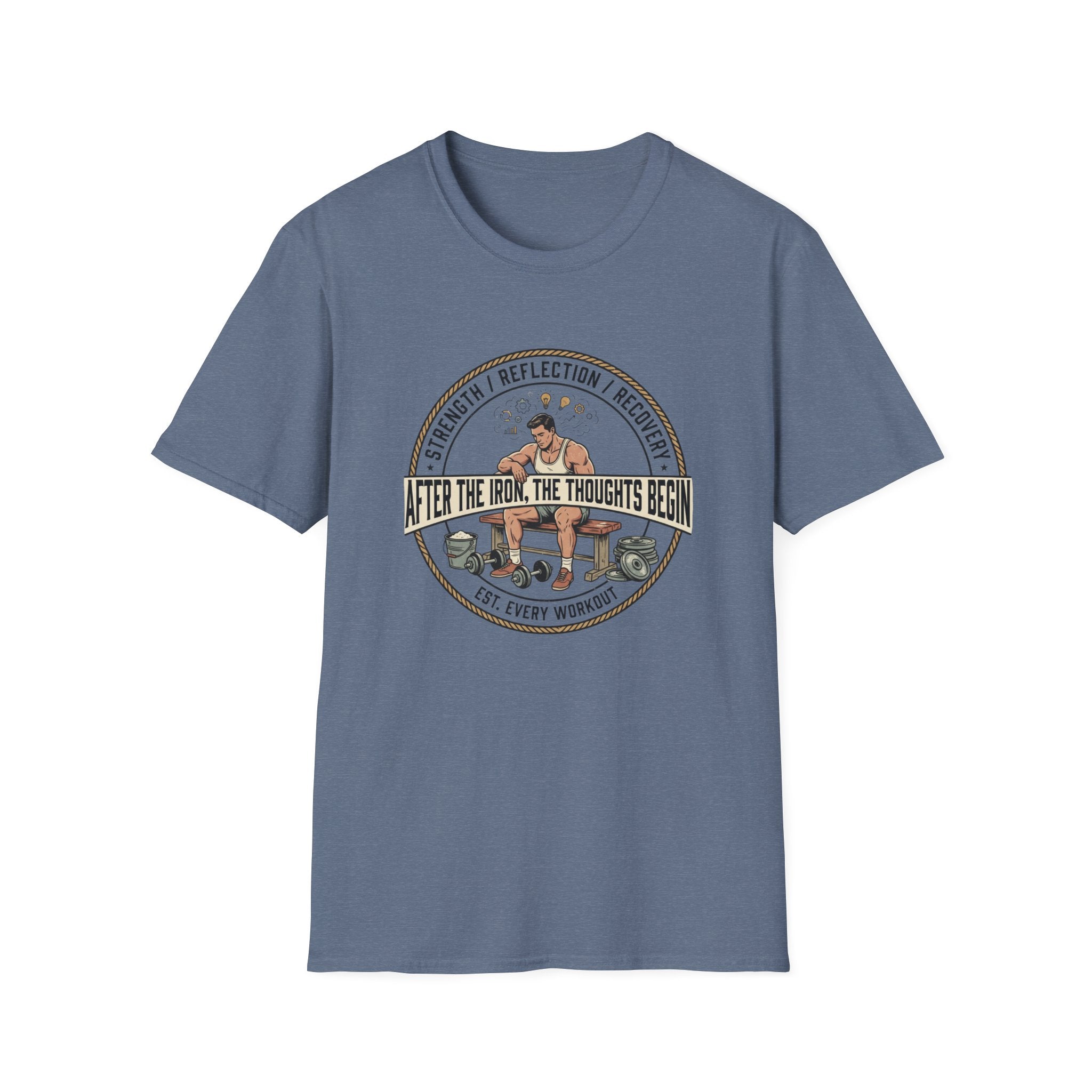 After the iron, the thoughts begin T-Shirt
