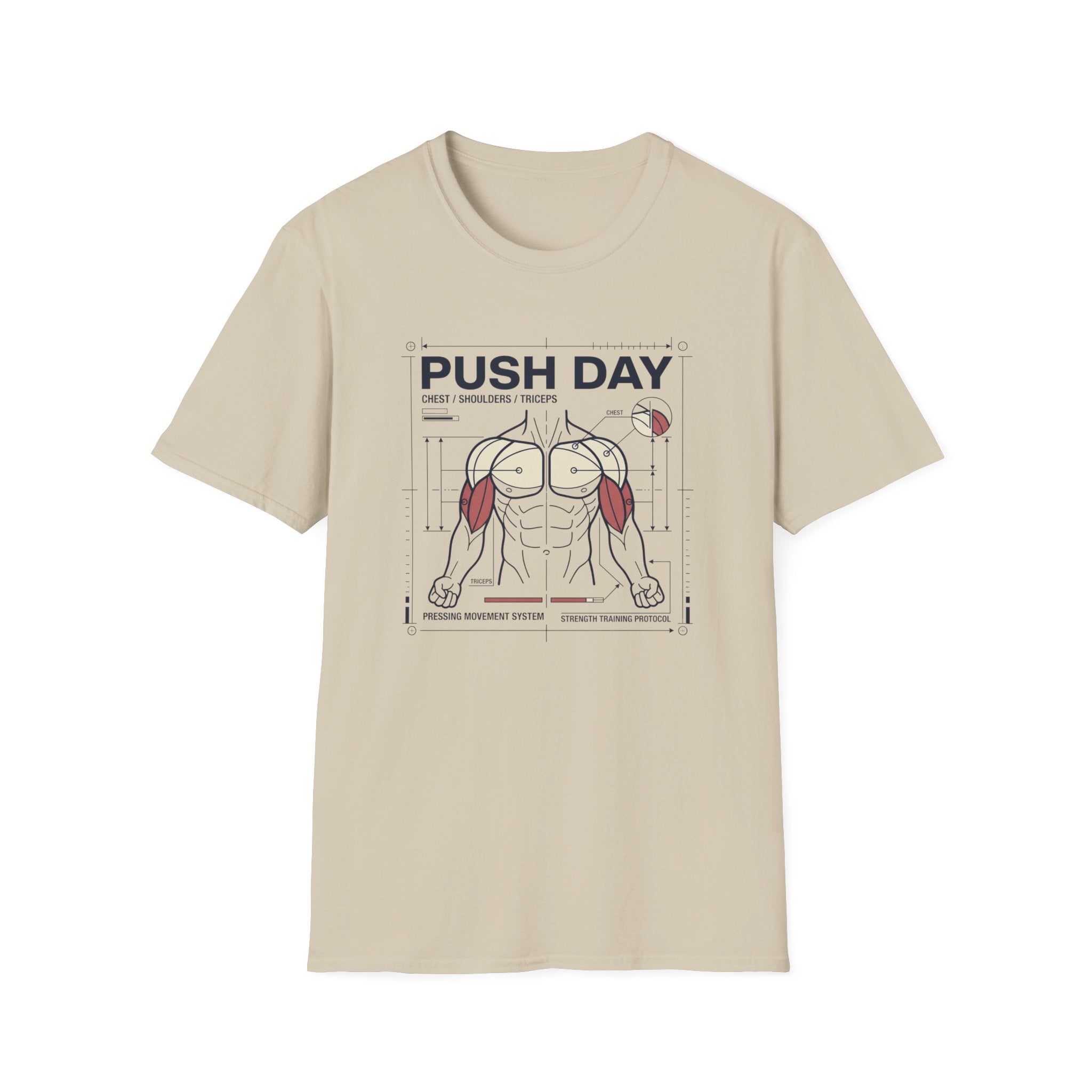 Push Day - science style T-Shirt