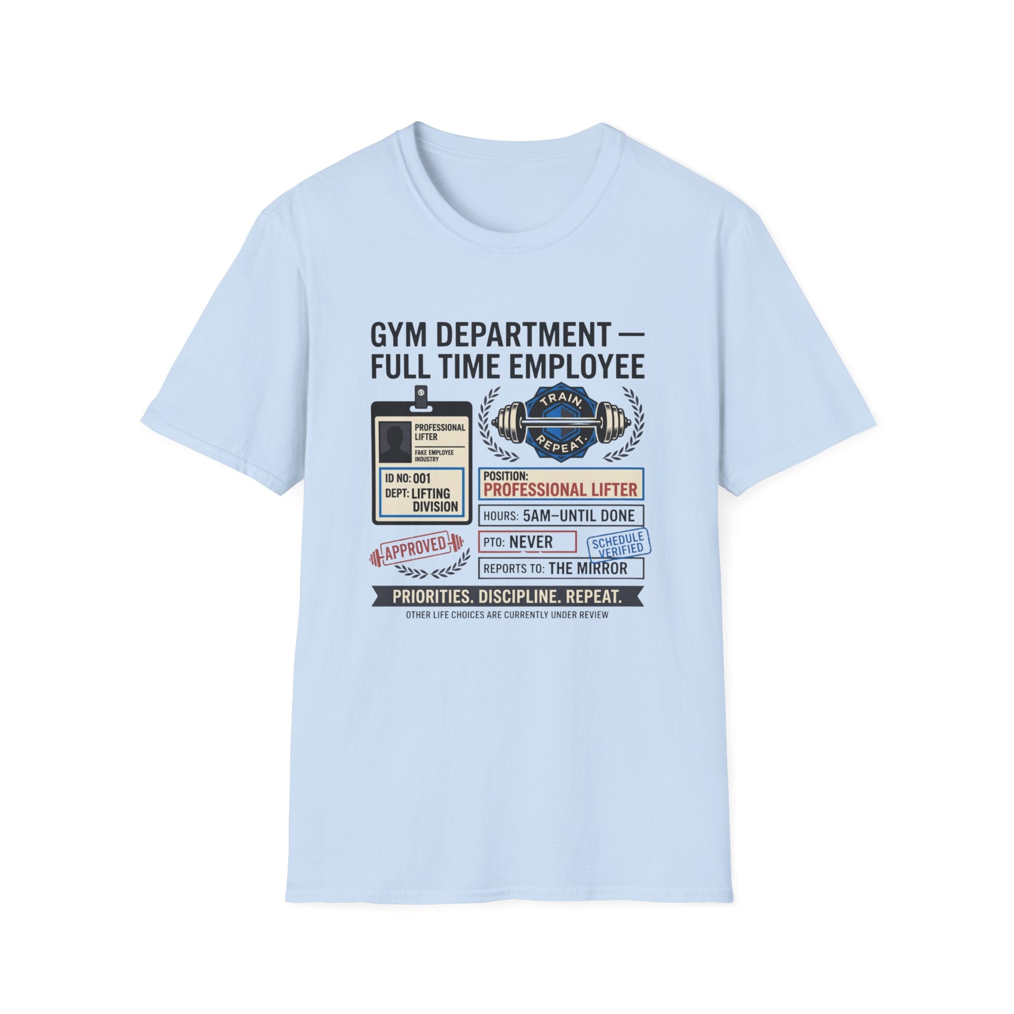 Gym department - Full time employee T-Shirt