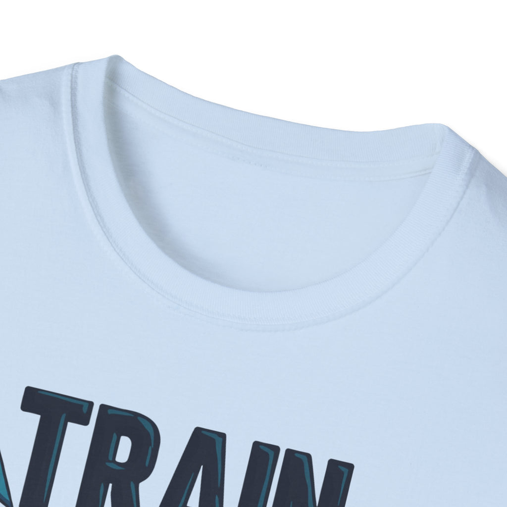 Train Angry, Lift Heavier typo T-Shirt