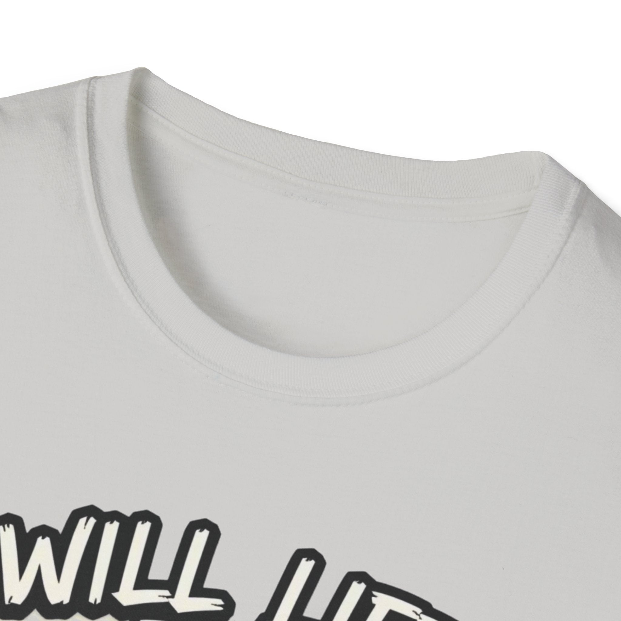 Will Lift for Whey – Monochrome Barbell Edition T-Shirt