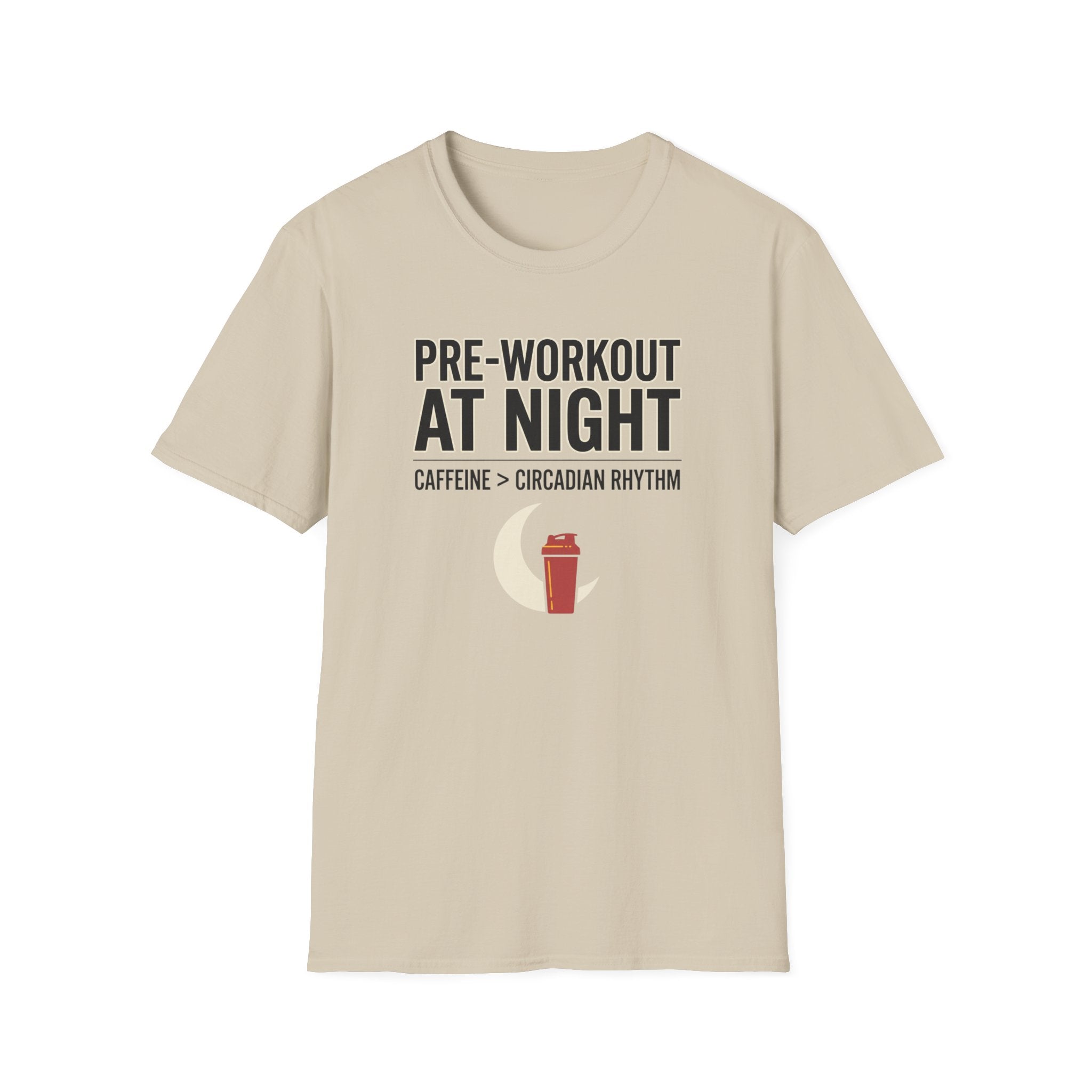 Pre at night - Caffeine > Circadian Rythm T-Shirt