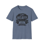 Lift Heavy, Petty Harder (Vintage Crest Edition) T-Shirt