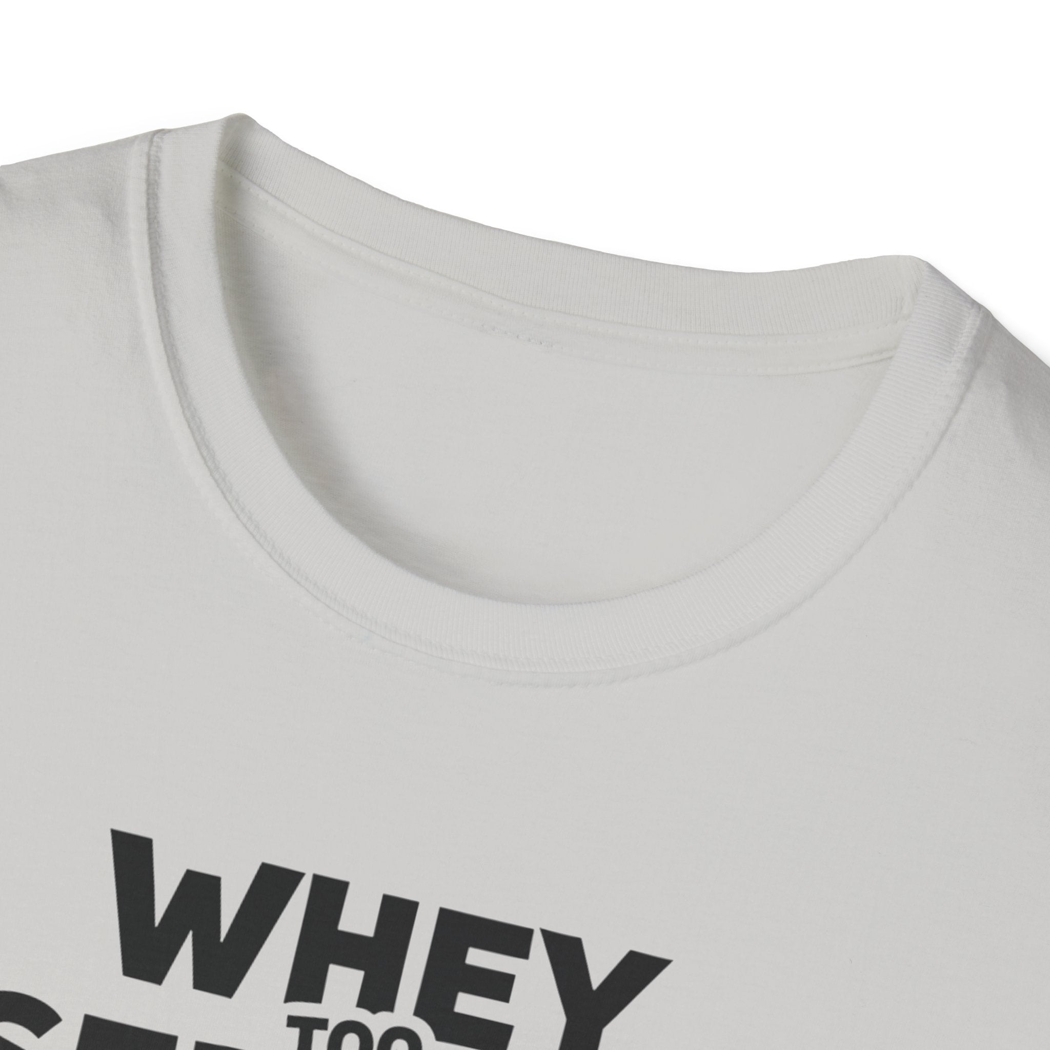 Whey Too Serious – Cartoon Shaker Edition T-Shirt