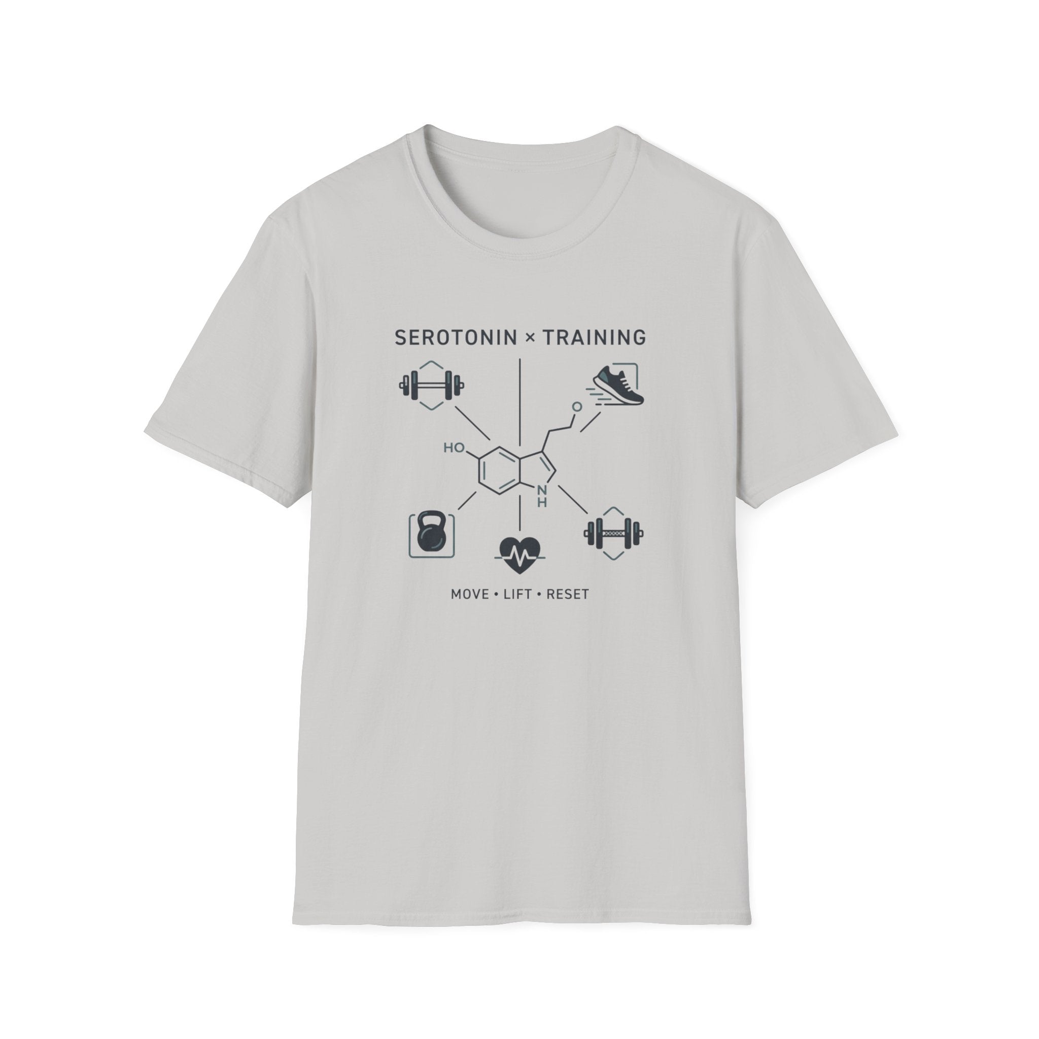 Serotonin and Training T-Shirt