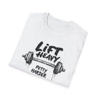 Lift Heavy, Petty Harder (Grunge Edition) T-Shirt