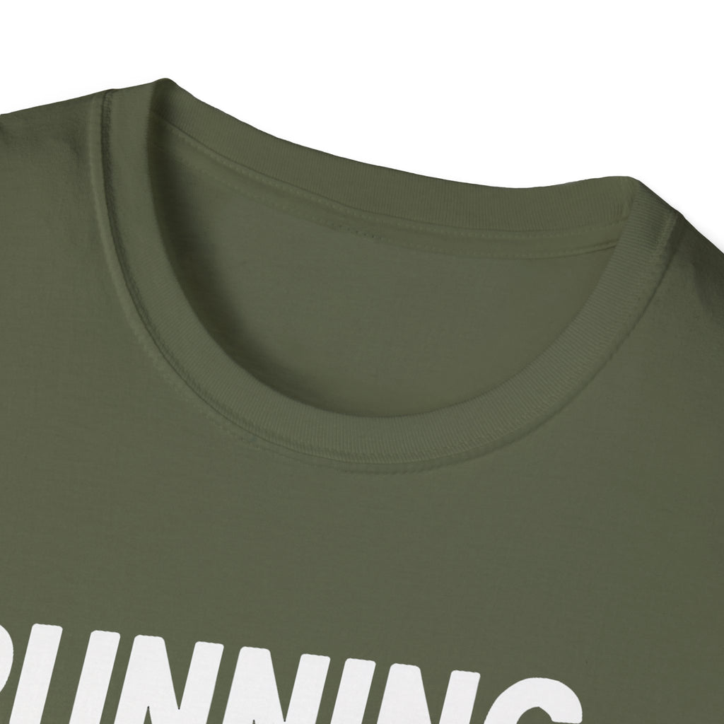 Running Late Is My Cardio – Bold & Playful Gym Tshirt