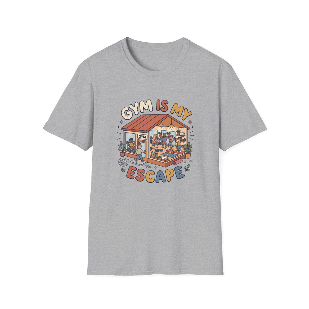 Gym is my escape - Warm T-Shirt