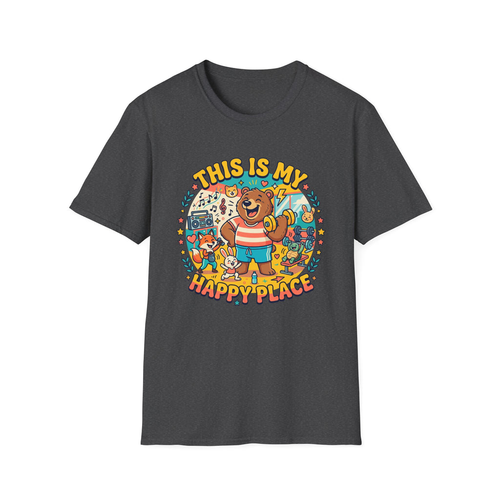 This is my happy place - Gym T-Shirt