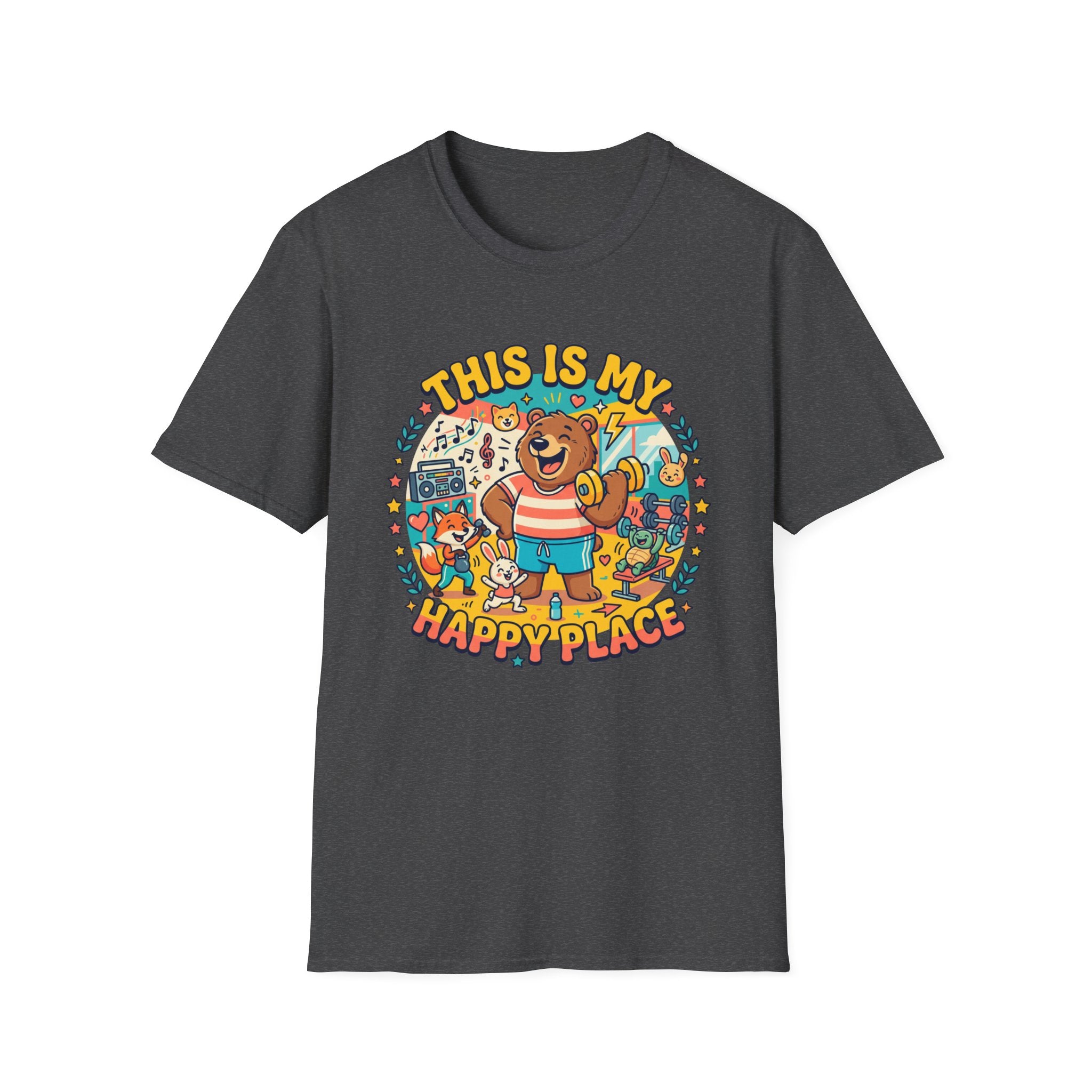 This is my happy place - Gym T-Shirt