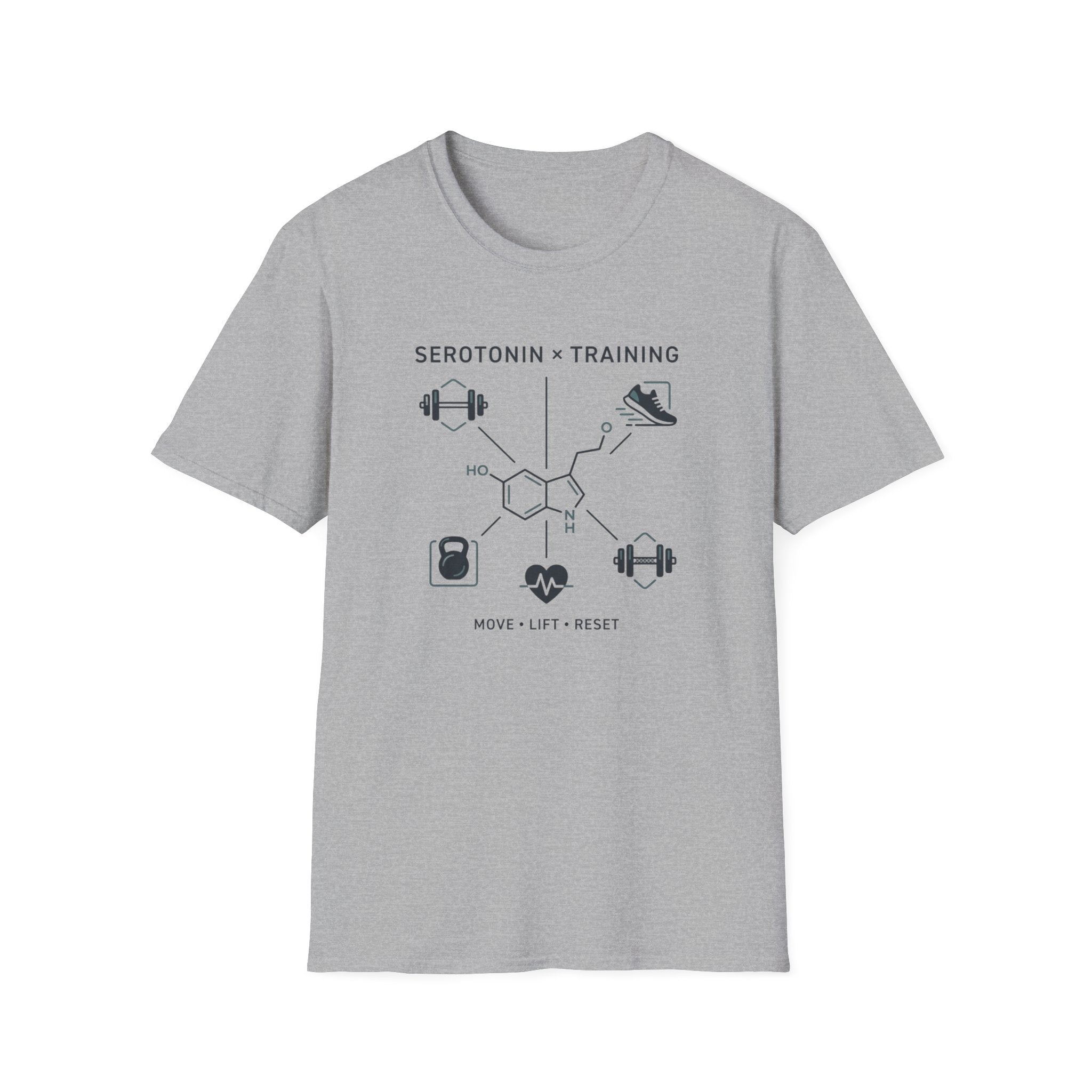 Serotonin and Training T-Shirt