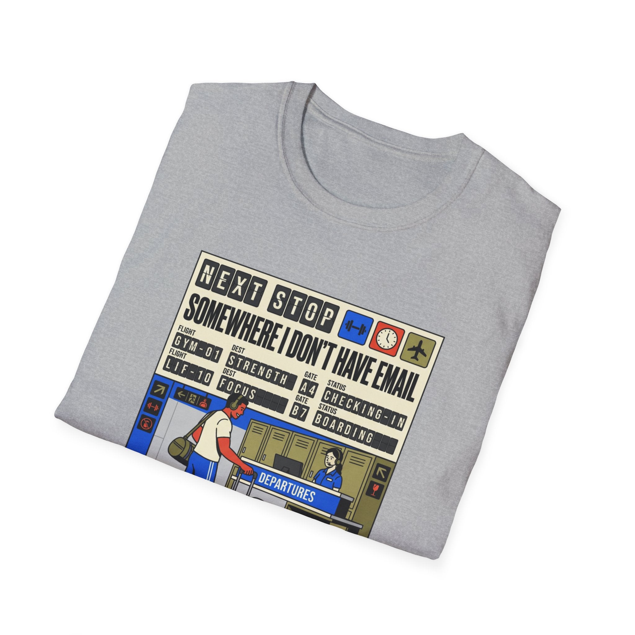 Next stop, somewhere I don't have email T-Shirt