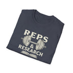 Reps & Research – Science Meets Strength T-Shirt