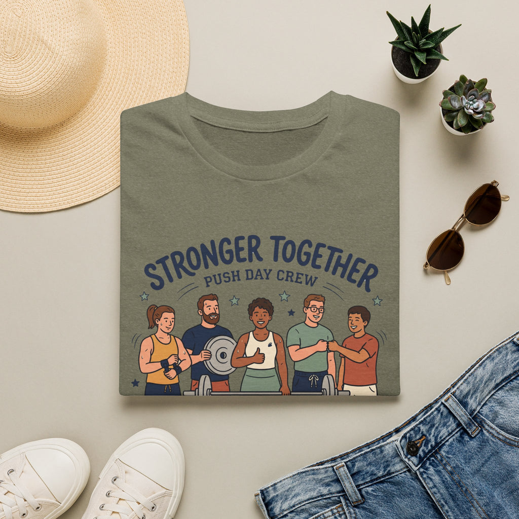 Stronger together - Push day crew T-Shirt