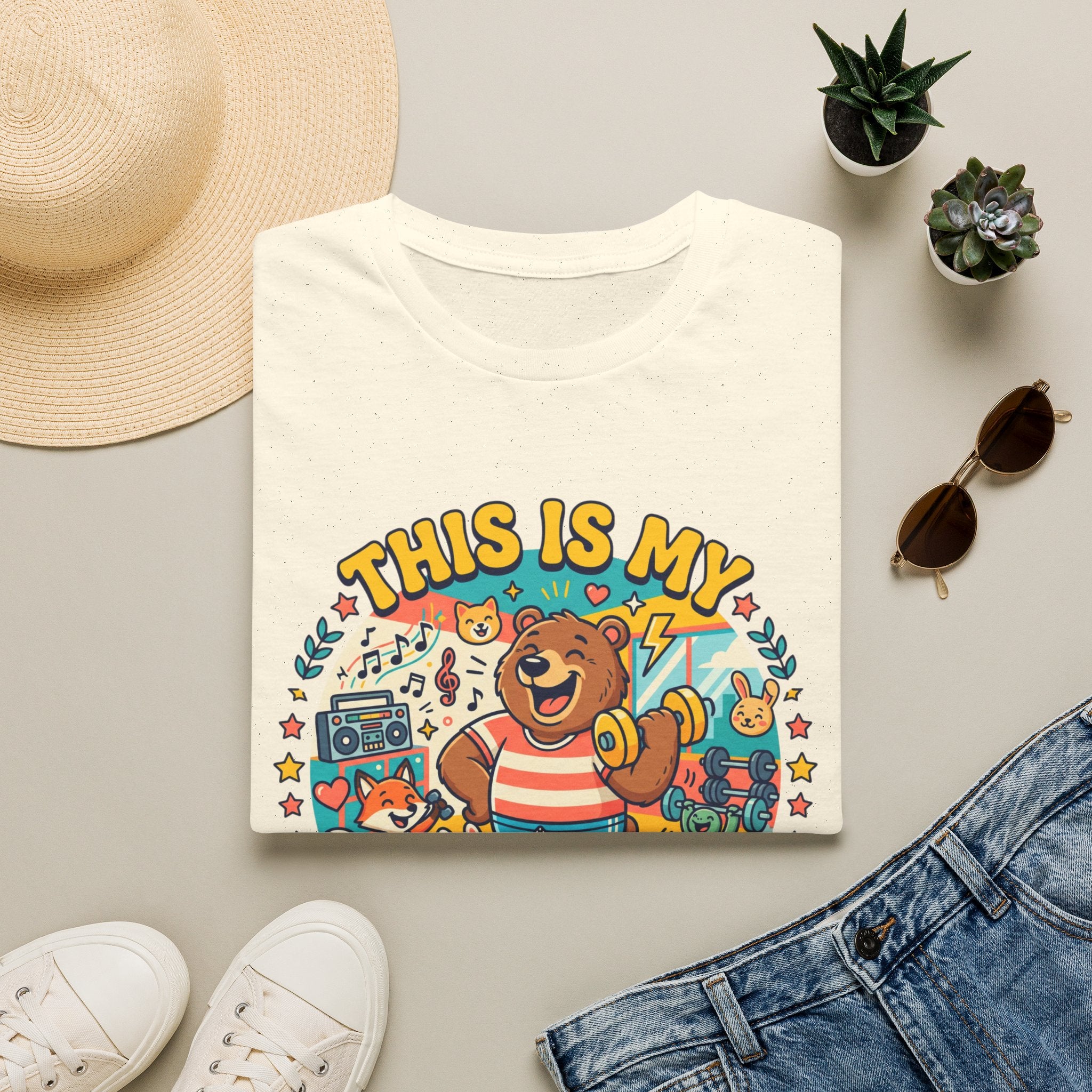 This is my happy place - Gym T-Shirt