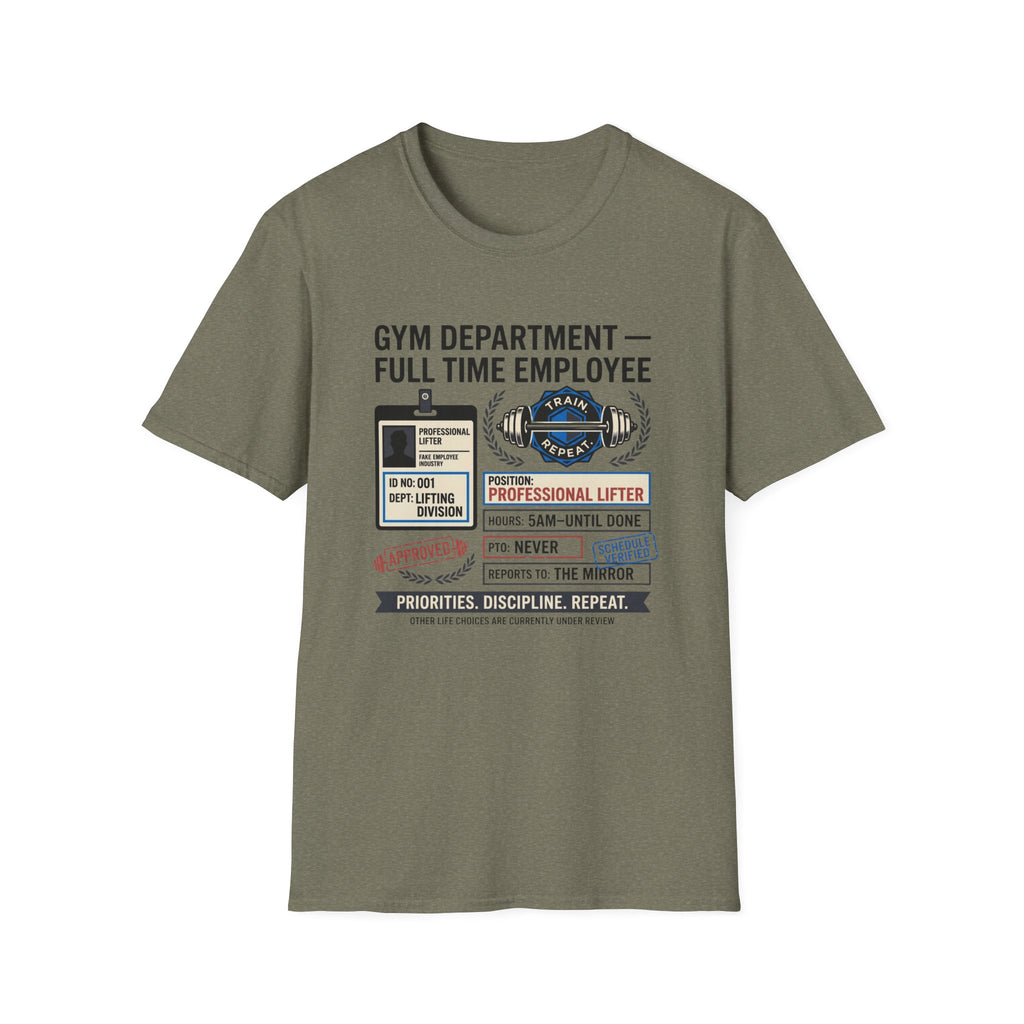 Gym department - Full time employee T-Shirt