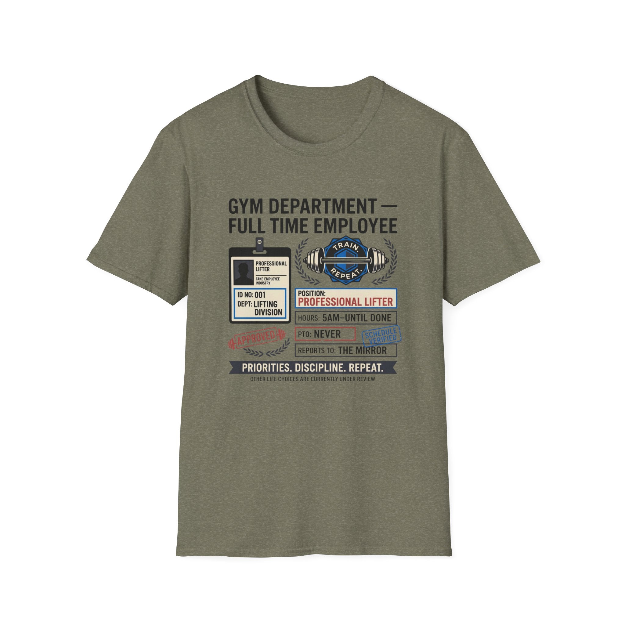 Gym department - Full time employee T-Shirt
