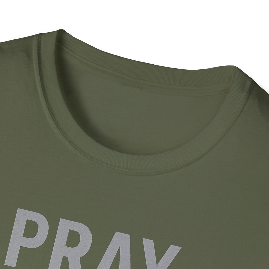 Pray. Lift. Repeat. – Faith and Focus Gym Tshirt