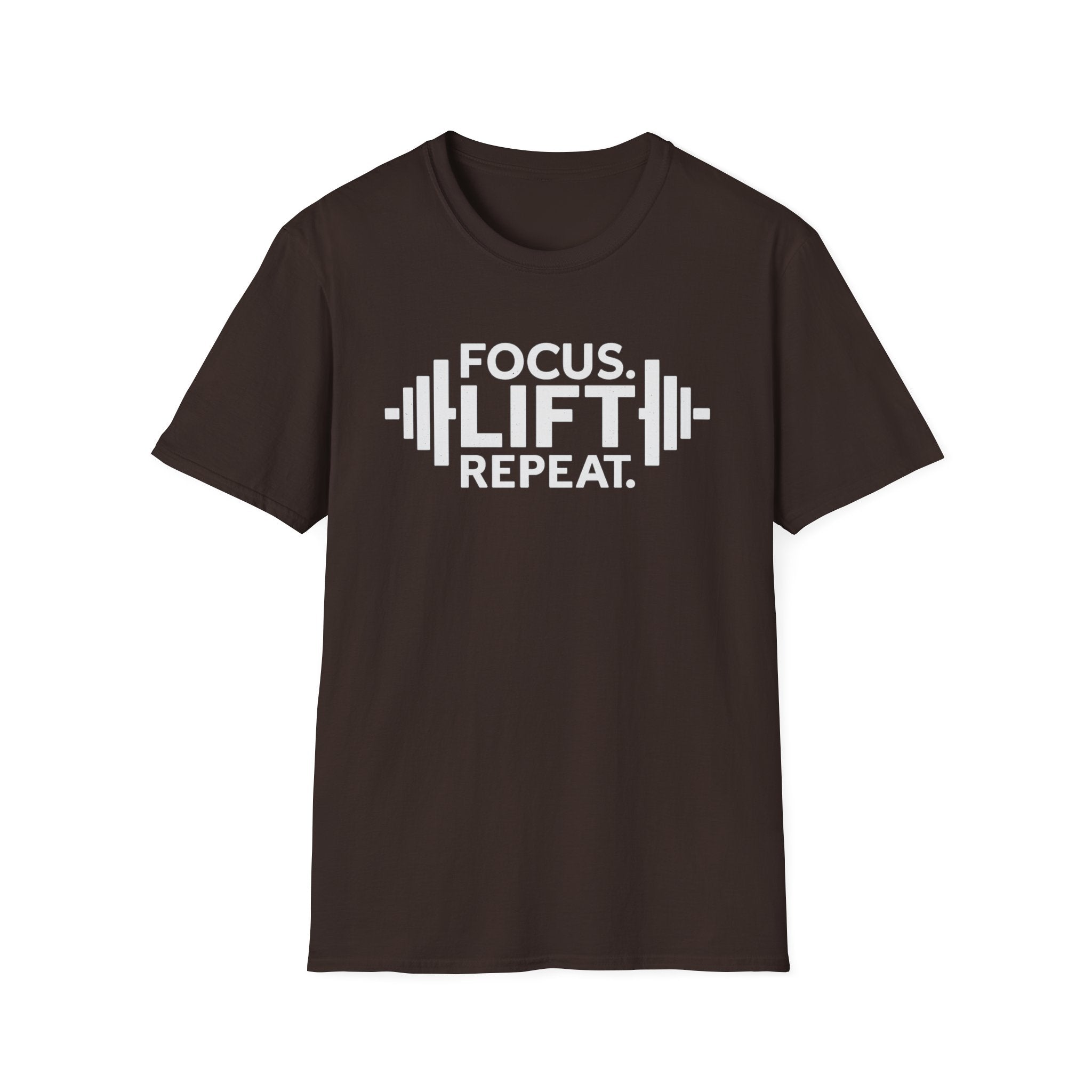 Lift Strong – Focus. Lift. Repeat. T-Shirt