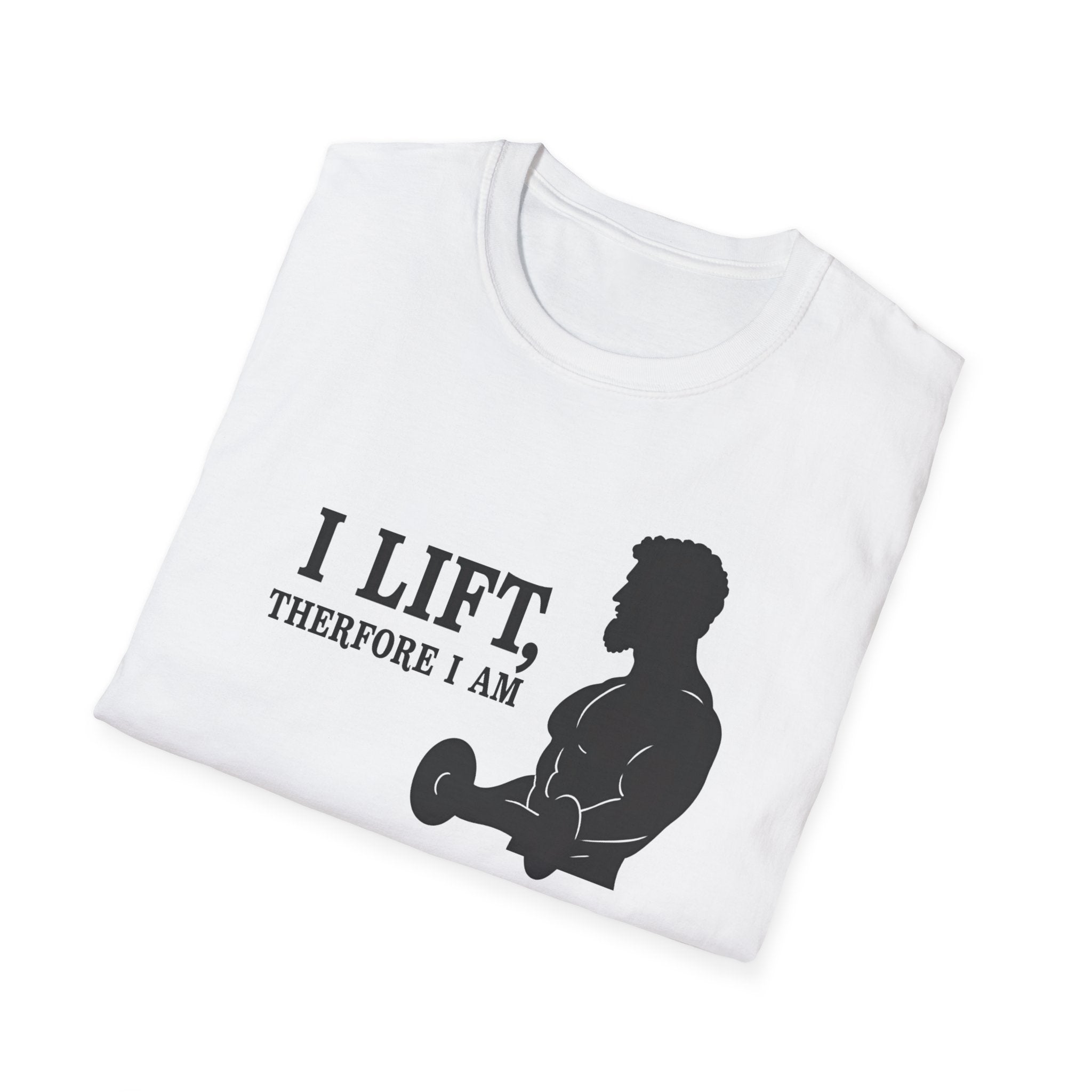 Iron Philosopher – Barbell Reflection Edition T-Shirt