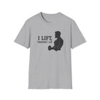 Iron Philosopher – Barbell Reflection Edition T-Shirt