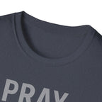 Pray. Lift. Repeat. – Faith and Focus Gym Tshirt