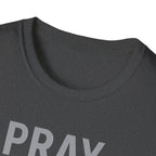 Pray. Lift. Repeat. – Faith and Focus Gym Tshirt