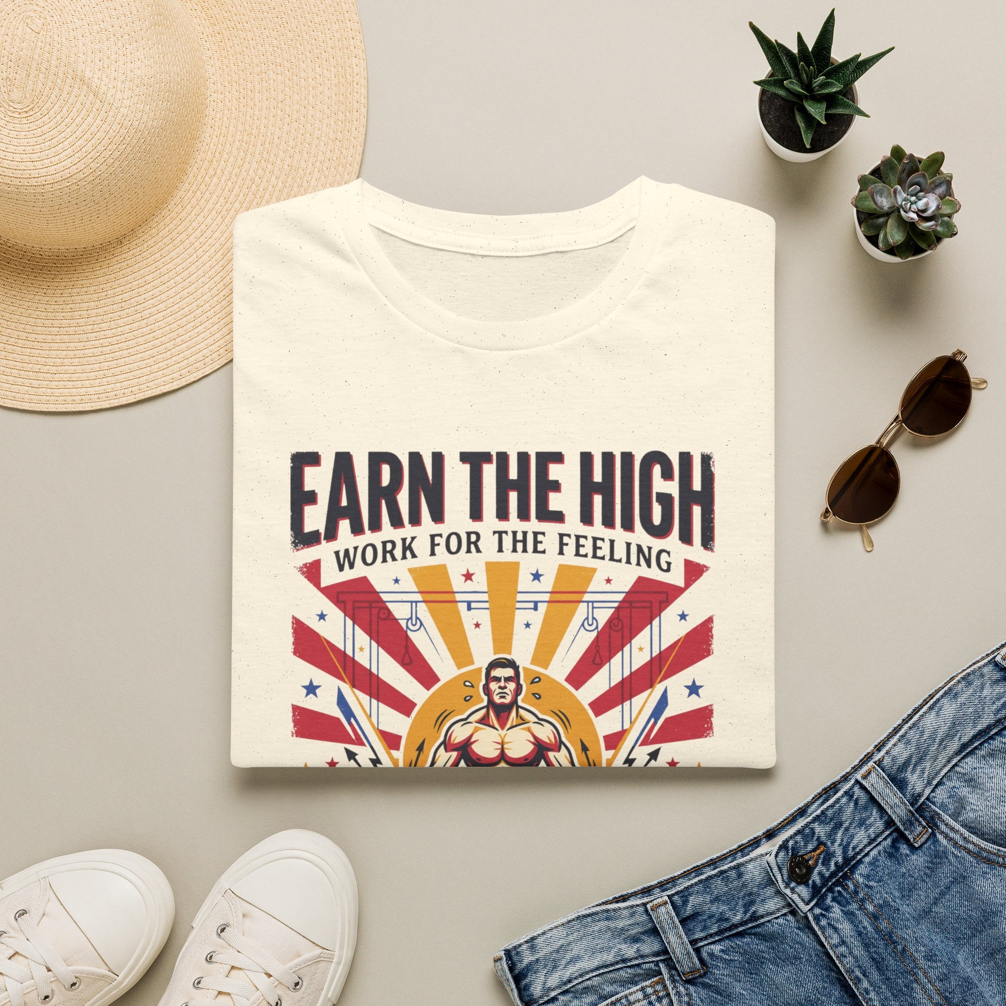 Earn the high - Workout T-Shirt