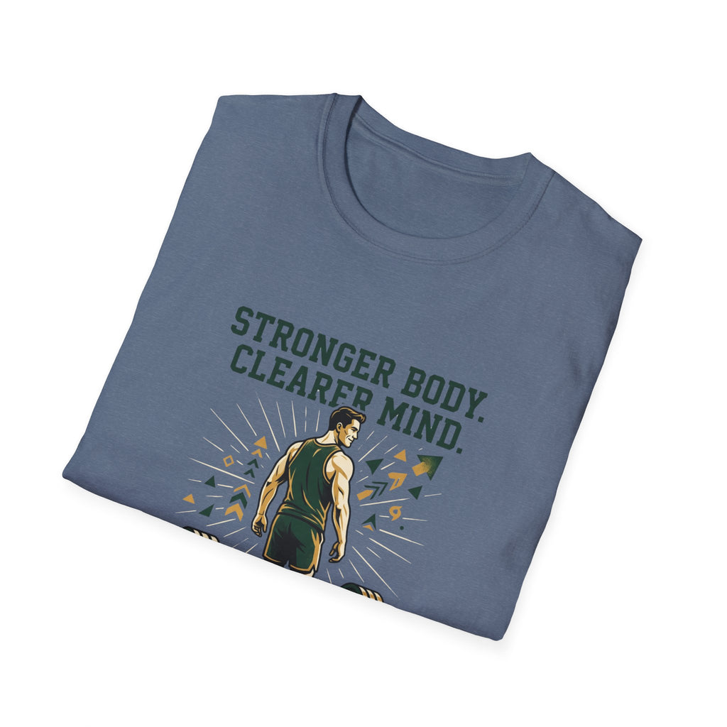 Stronger body. Clearer mind T-Shirt