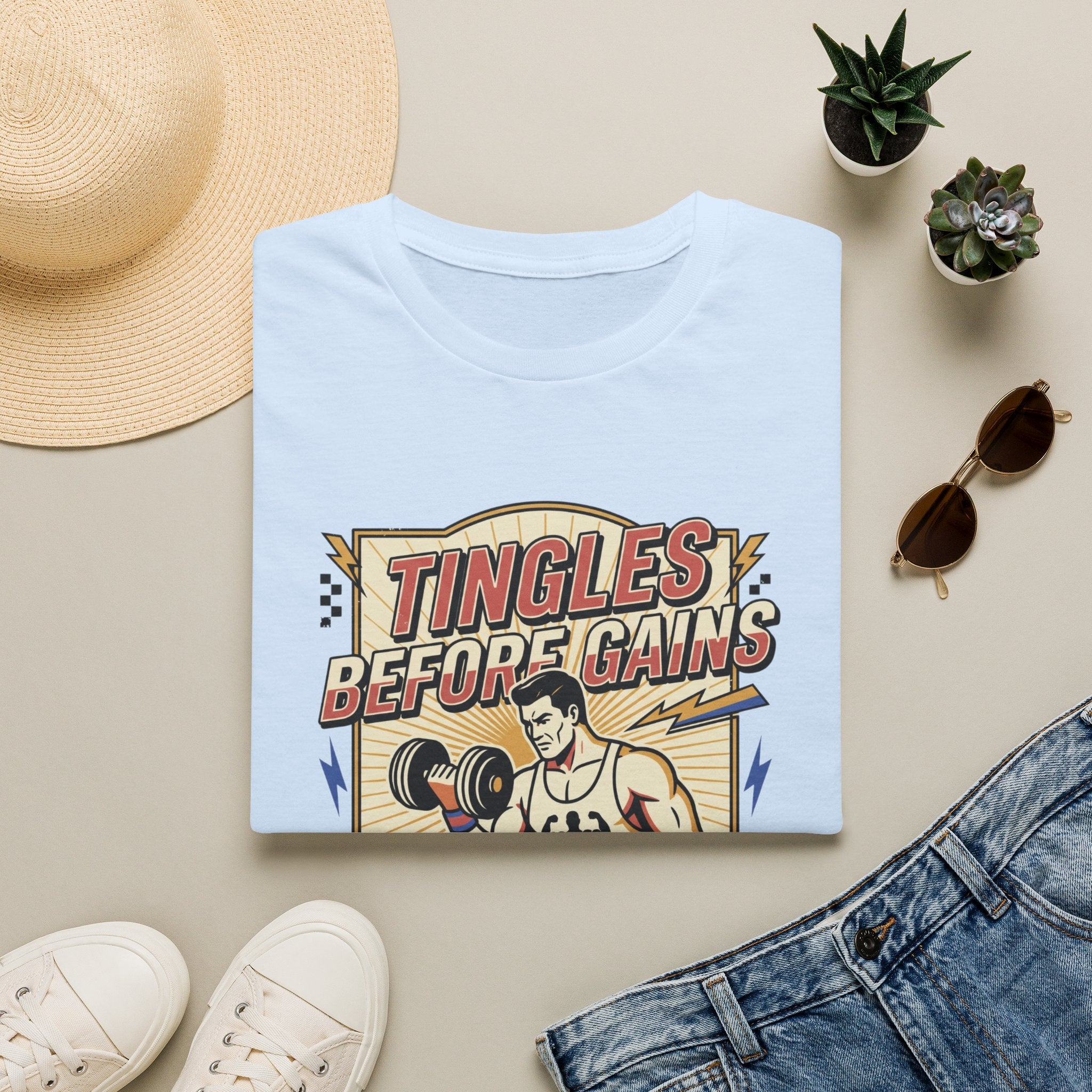 Tingles, before gains T-Shirt