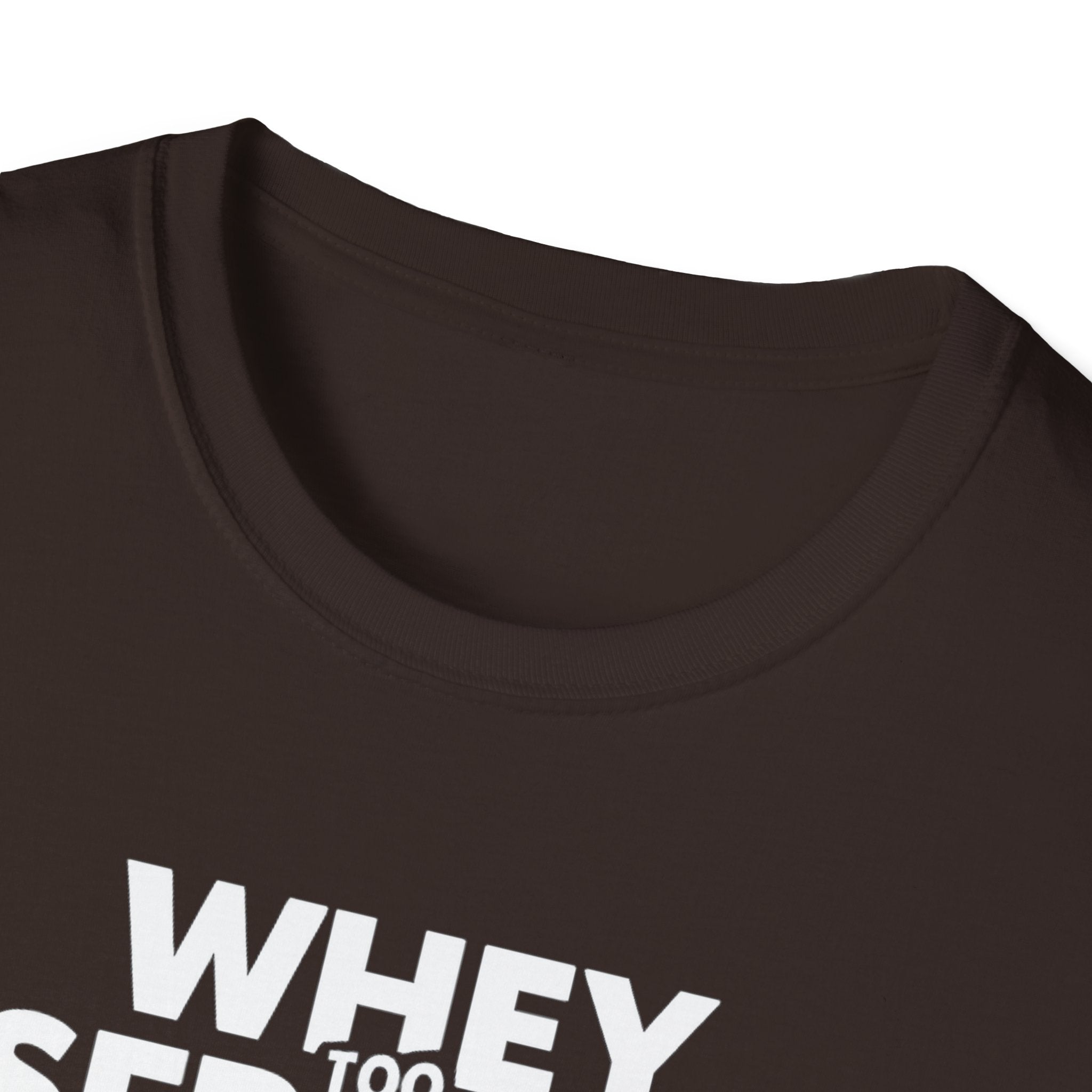 Whey Too Serious – Cartoon Shaker Edition T-Shirt