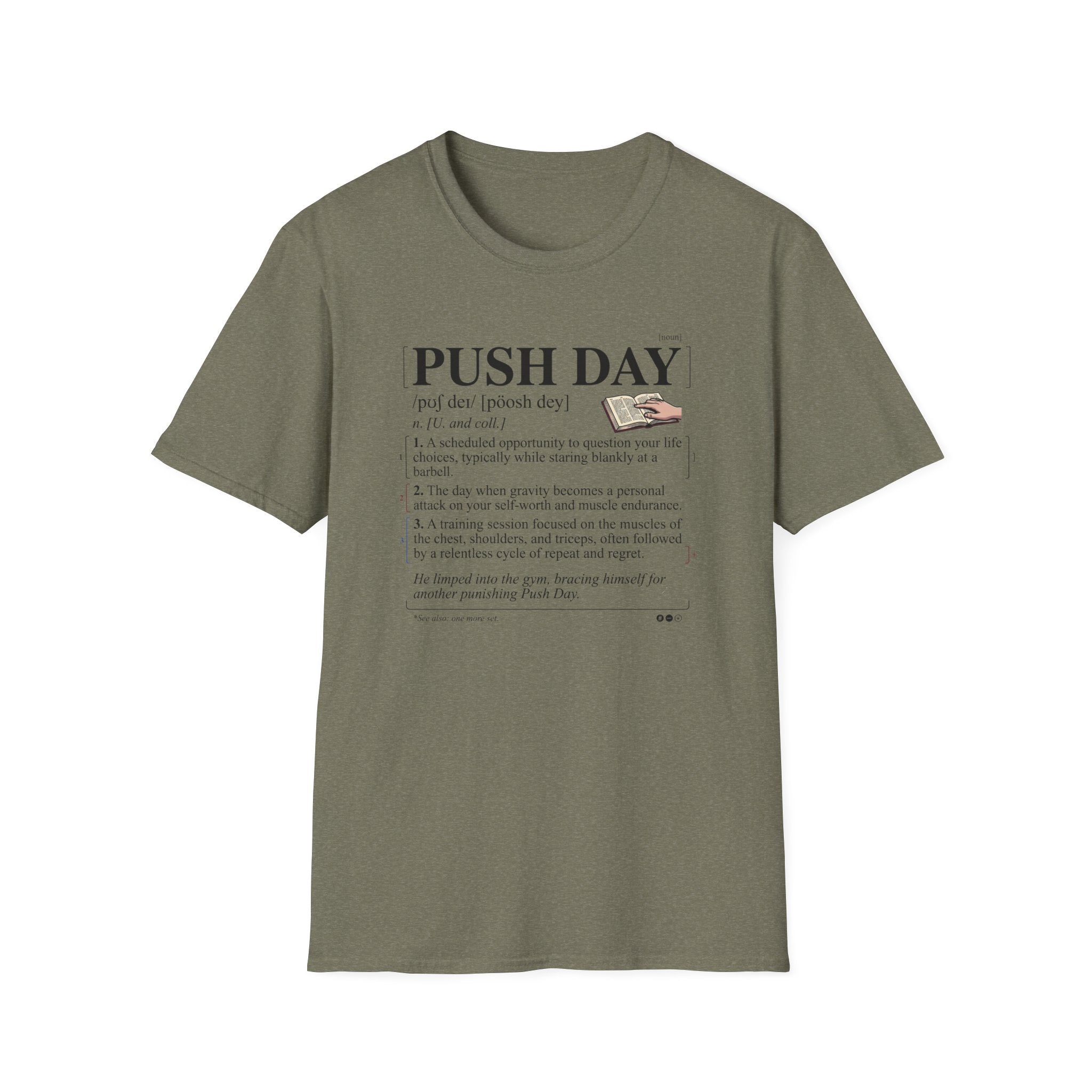 Push day - dictionary meaning T-Shirt