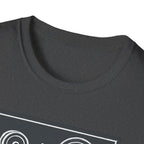 Adding Plates Is My Favorite Subject – Minimal Chalkboard Stylen Tshirt