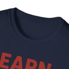 Earn Reps, Own Results – Bold Vintage Typography T-Shirt