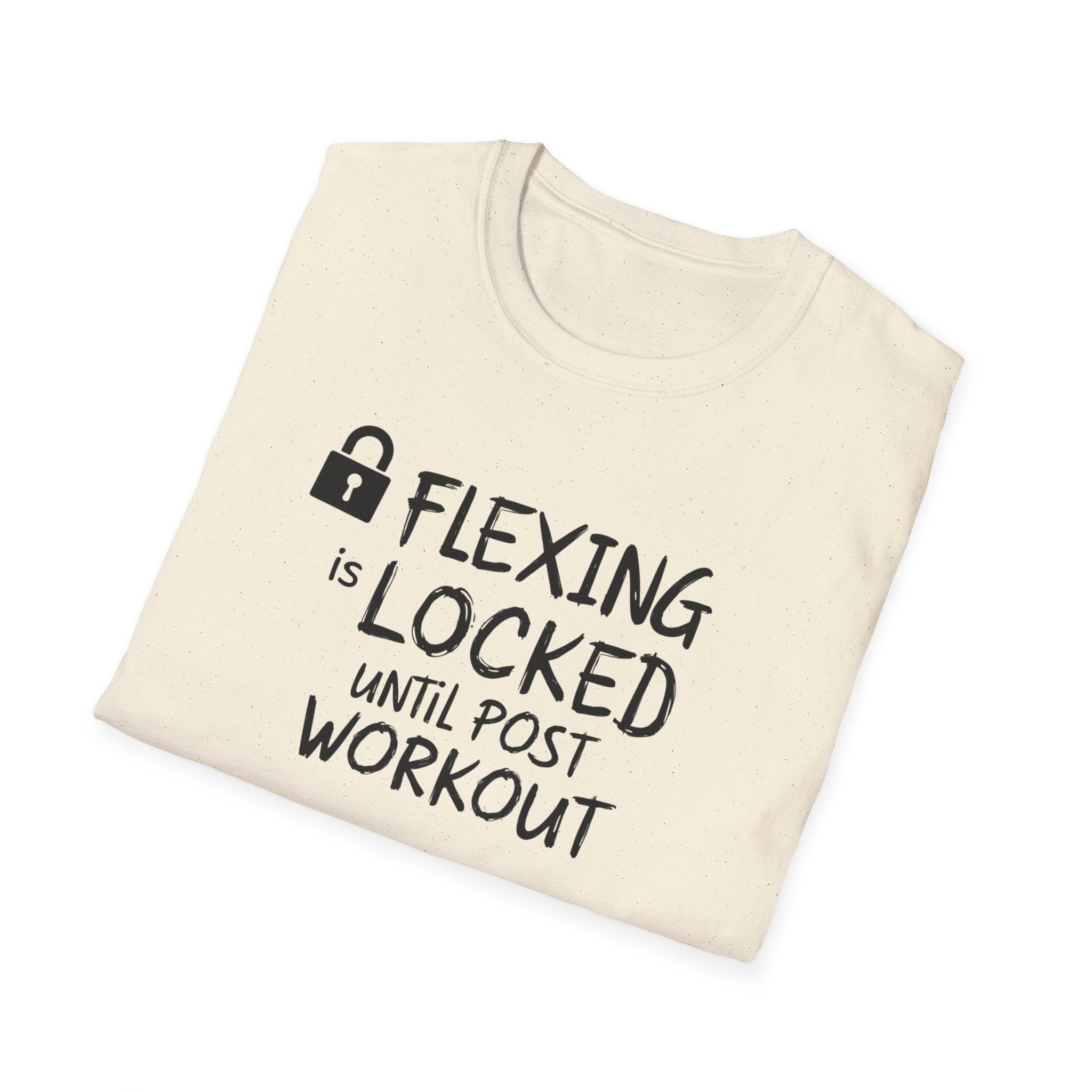 Flexing Locked – Post-Pump Protocol T-Shirt
