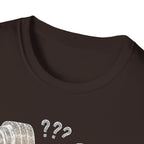 I Lift Because I Can’t Count That High – Heavy Barbell Edition T-Shirt