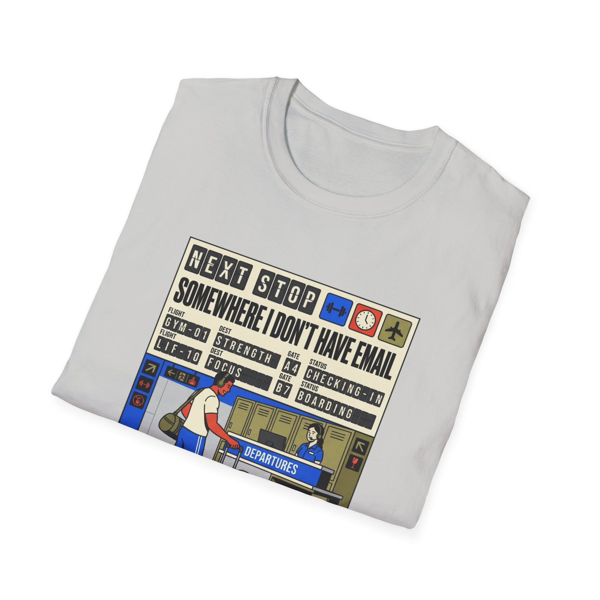Next stop, somewhere I don't have email T-Shirt