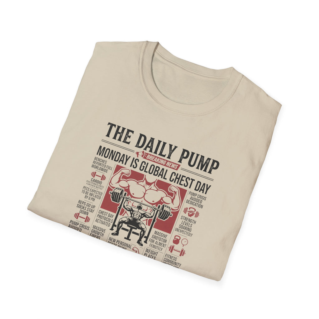 Monday is Global chest day - Breaking news T-Shirt